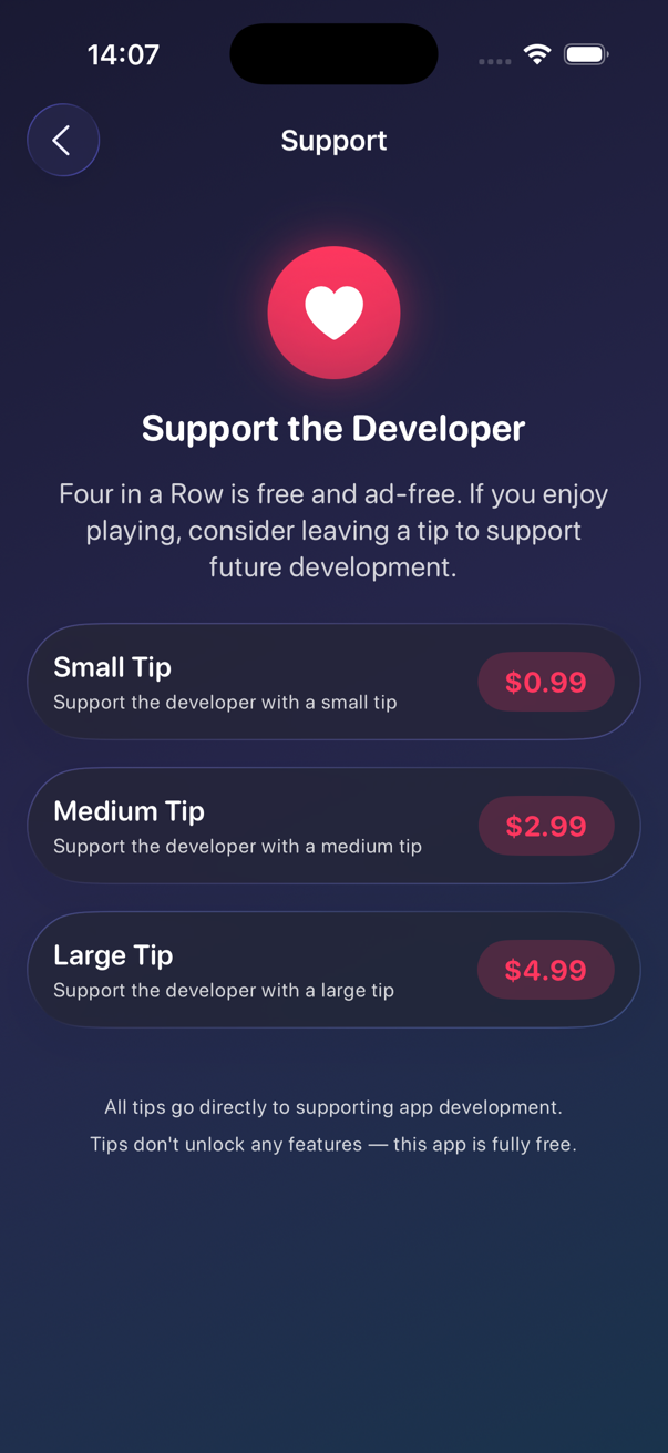 Support the developer